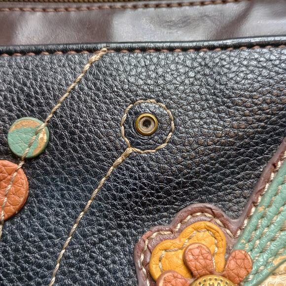 CHALA Brown Crossbody Purse Whimsical Dragonfly Boho Bag - Picture 3 of 10